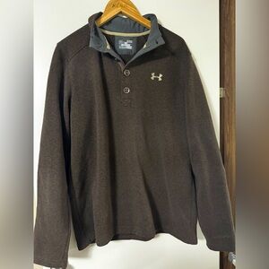 Under Armour Brown Pullover Sweatshirt